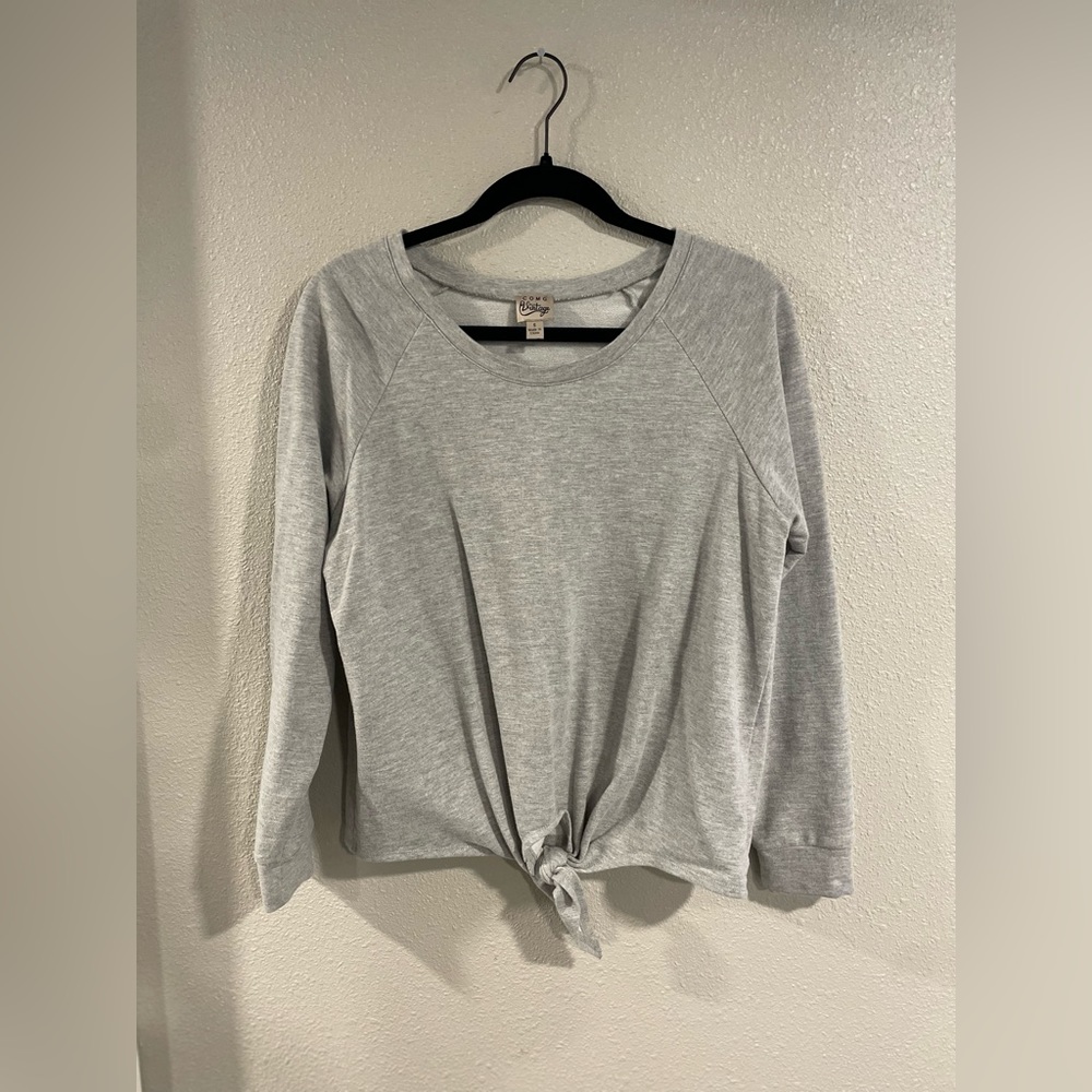 Gray Sweatshirt